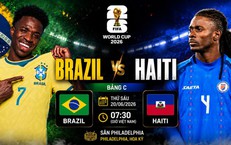 Kênh và link xem trực tiếp Brazil vs Haiti - World Cup 2026 ngày 20/6