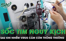 Bé trai 11 tuổi sốc tim nguy kịch sau nhiễm virus cảm cúm thông thường 