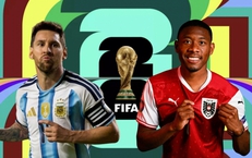 Lịch thi đấu bóng đá hôm nay ngày 22/6 - 23/6: World Cup 2026 bảng I, J lượt 2