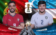 Kênh và link xem trực tiếp Bồ Đào Nha vs Uzbekistan - World Cup 2026 ngày 24/6
