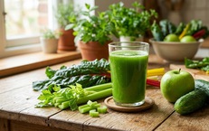 Ngày nào cũng uống nước ép rau xanh có tác dụng và hạn chế gì?