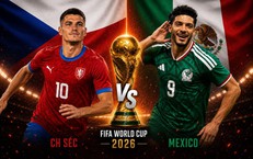 Kênh và link xem trực tiếp Séc vs Mexico - World Cup 2026 ngày 25/6