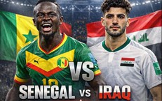 Kênh và link xem trực tiếp Senegal vs Iraq - World Cup 2026 ngày 27/6