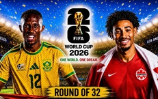 Lịch thi đấu bóng đá hôm nay ngày 28/6 - 29/6: World Cup 2026 vòng 1/16 khởi tranh