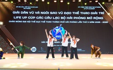Hàng trăm VĐV nhí tranh tài tại cuộc thi ngôi sao vũ đạo thể thao