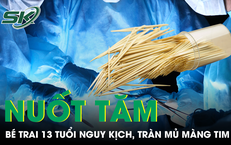 Bé 13 tuổi nguy kịch vì tràn mủ màng tim, bác sĩ sốc khi phát hiện chiếc tăm tre cắm ở tim