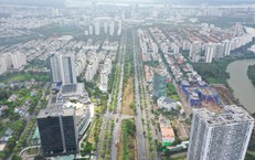 Toàn cảnh đại lộ Nguyễn Văn Linh trước đề xuất xây dựng đường trên cao