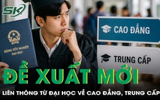 Bộ GD&amp;ĐT đề xuất liên thông ngược từ đại học về cao đẳng, trung cấp