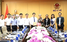 Thứ trưởng Thường trực Vũ Mạnh Hà tiếp, làm việc với Liên minh đổi mới phòng chống dịch bệnh