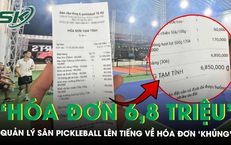Xôn xao hóa đơn ‘khủng’ tại sân pickleball: 290 lon bia, khô mực, trứng luộc hết gần 7 triệu đồng