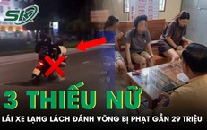 3 thiếu nữ lái xe không đội mũ bảo hiểm, lạng lách đánh võng tại Hưng Yên bị phạt gần 29 triệu