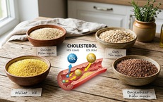 7 loại ngũ cốc nguyên hạt giúp cải thiện cholesterol