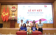 Phường Ngọc Hà ký kết chương trình phối hợp, triển khai cam kết điện tử về công tác dân số