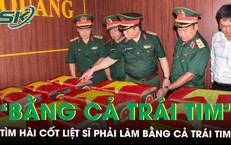 Đại tướng Nguyễn Trọng Nghĩa xúc động tại hố khai quật, dặn dò tìm hài cốt liệt sĩ bằng cả trái tim người lính