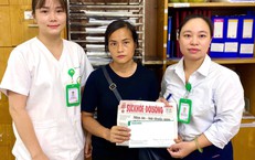 Hai nạn nhân tai nạn giao thông nhận hơn 34,8 triệu đồng từ bạn đọc Báo Sức khỏe và Đời sống