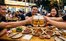 Thói quen giải nhiệt bằng bia hơi ngày hè có thể khiến axit uric tăng vọt