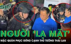 Người đàn ông 'lạ mặt' mặc quân phục, tiếp cận Thủ tướng Thái Lan trong vụ cháy quán bar