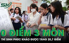 Bị chấm 0 điểm 3 môn, thí sinh phúc khảo được tăng 20,7 điểm: Từ trượt thành đỗ 
