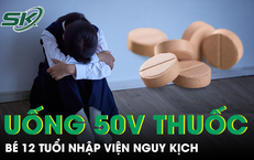 Bé gái 12 tuổi nhập viện trong tình trạng hôn mê sau khi uống khoảng 50 viên Amitriptyline