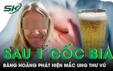 Uống một cốc bia xong nôn ói, người phụ nữ phát hiện cùng lúc 7 khối u ung thư vú 