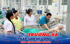 Món quà từ Trường Sa thắp lên hi vọng cho bệnh nhân nghèo