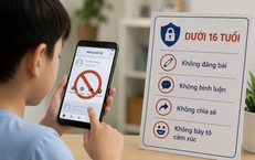 Người dưới 16 tuổi có thể bị cấm đăng bài, bình luận trên mạng xã hội