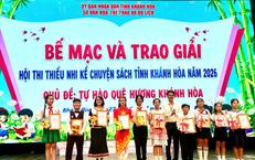Thiếu nhi ở Khánh Hòa kể chuyện sách hay, lan tỏa niềm tự hào về quê hương, đất nước