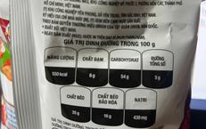 Hàm lượng natri trên nhãn thực phẩm: Đọc sao cho đúng?