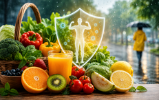 Vì sao mùa mưa cần bổ sung vitamin C?