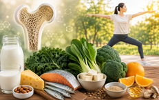 8 cách giúp xương chắc khỏe tự nhiên