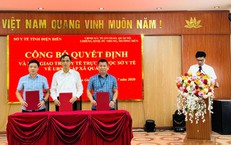 Điện Biên bàn giao các trạm y tế về UBND xã quản lý