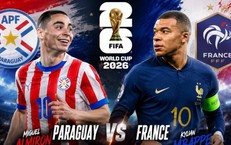 Kênh và link xem trực tiếp Paraguay vs Pháp - vòng 1/8 World Cup 2026 ngày 5/7