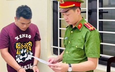 Nam thanh niên cầm 'phóng lợn' chống đối CSGT trong đêm