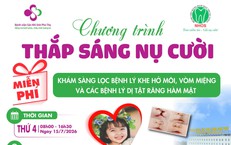 Những bệnh lý răng hàm mặt nào được thăm khám miễn phí trong chương trình ‘Thắp sáng nụ cười’?
