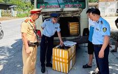 Phát hiện hơn 1 tạ gan, mỡ lợn không rõ nguồn gốc đang vận chuyển trên xe khách