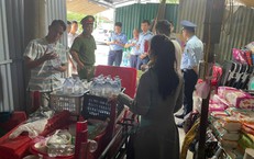 Làm rõ việc người phụ nữ bán nước tự đóng vào chai cũ trước cổng bệnh viện