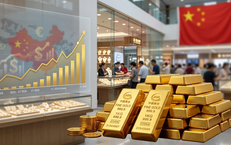 Tiêu thụ vàng tại Trung Quốc tăng vọt