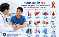 Người nhiễm HIV cần khám sức khỏe định kỳ những gì ngoài tải lượng virus?