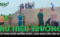 Phát hiện thi thể nữ hiệu trưởng dưới mương, xe máy bỏ lại vẫn cắm chìa khóa