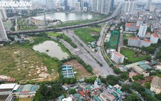 Hiện trạng đường nối ra Phạm Hùng hơn 9 năm vẫn dang dở