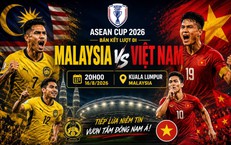Lịch thi đấu bóng đá hôm nay 16/8: Đại chiến Đội tuyển Việt Nam vs Malaysia tại bán kết Asean Cup 2026