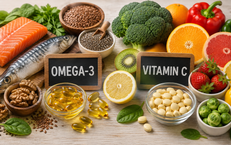 Tác dụng khi bổ sung omega-3 và vitamin C