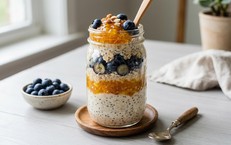 4 công thức yến mạch ngâm qua đêm giúp giảm cân lành mạnh