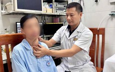 10 năm không điều trị, bướu giáp phát triển khổng lồ chèn ép khí quản
