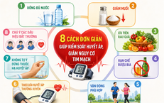 8 cách đơn giản giúp kiểm soát huyết áp, giảm nguy cơ tim mạch