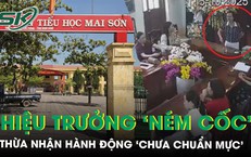 Nữ hiệu trưởng ‘ném cốc’ thừa nhận hành động ‘chưa chuẩn mực’