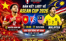 Lịch thi đấu bóng đá hôm nay 19/8, trận Việt Nam - Malaysia: Điểm tựa Mỹ Đình và tấm vé chung kết