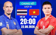 Lịch thi đấu bóng đá hôm nay ngày 22/8-23/8: Việt Nam vs Thái Lan - Chung kết ASEAN Cup 2026