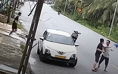 Xác minh vụ người đàn ông đánh người còn thách thức 