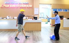 Bệnh viện Nhi Hải Phòng diễn tập xử lý tình huống khi nhân viên bị tấn công